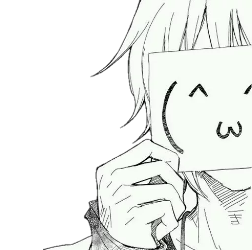 sketch illustration anime