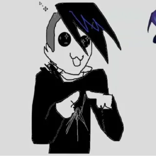 Стикер edgar, give me the jeans - 1