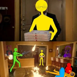 Sticker STICKMAN'S | for @AlexsandrIkxex - 3