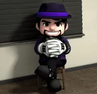 Sticker SMG4 meme susi baka @OdetariAndroid - 6