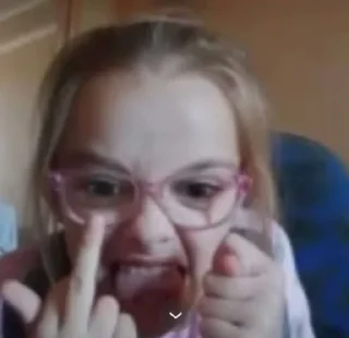 Стикер даунята💗😈 @sozdat_stikery_bot - 5