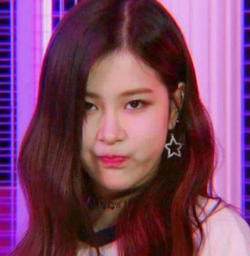 person human face lip