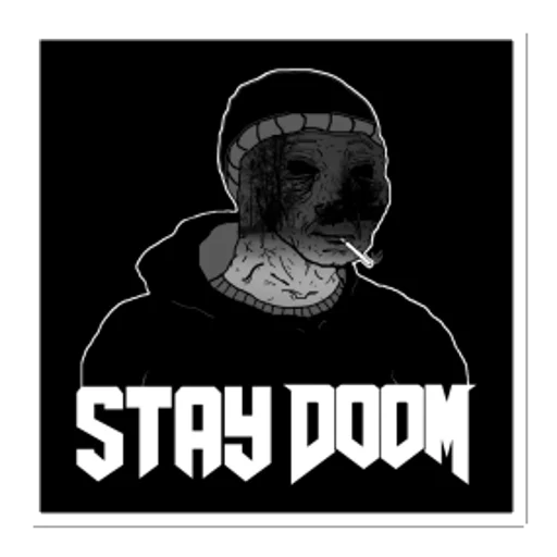 Стикер Doomer - 8