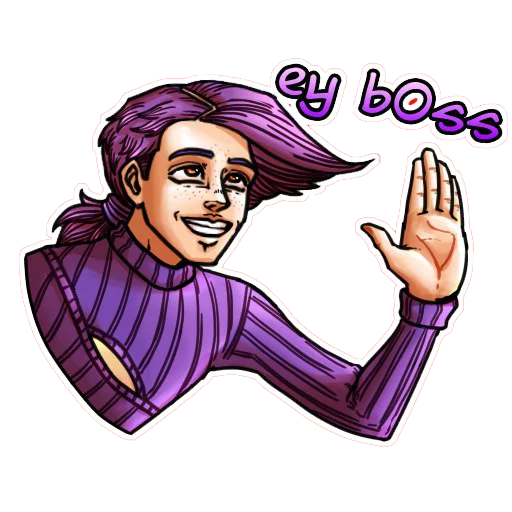 Sticker JoJo's Bizarre Adventure - 0