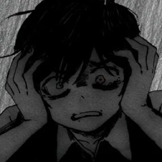 Стикер грусть - 8