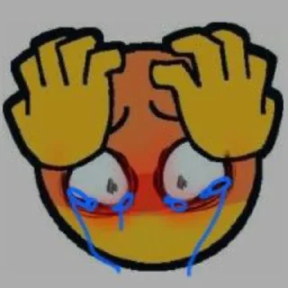 Стикер грусть - 5