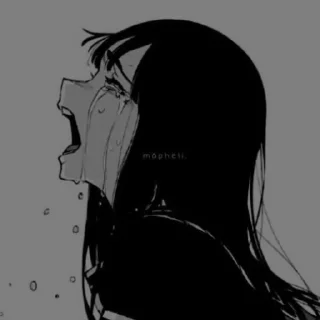 Стикер грусть - 7