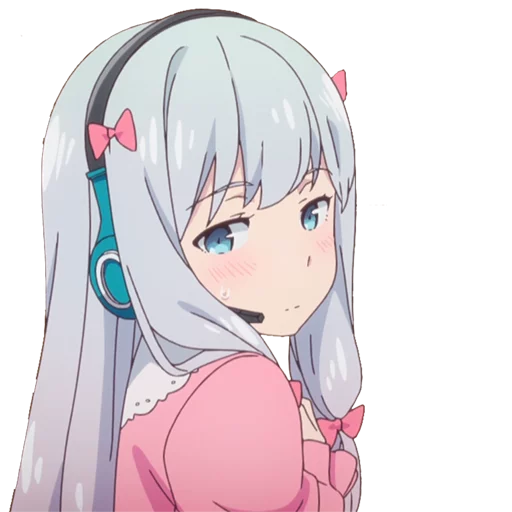 Sticker Sagiri (by @antohachan) - 2