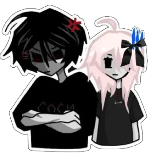 Стикер sosi hui / @yukivisleep ♡ - 3