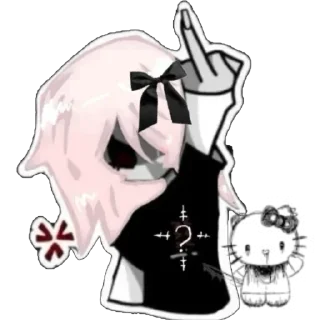 Стикер sosi hui / @yukivisleep ♡ - 7