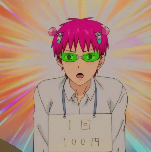 Sticker Saiki Kusuo • 𝐉𝐎𝐄𝐘. - 2