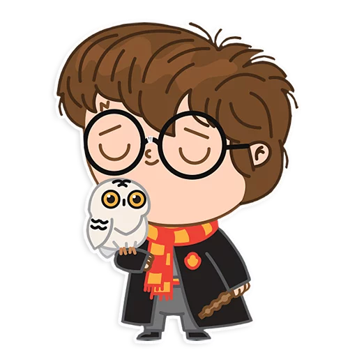 Sticker Гарри Поттер (@headcanon) - 4