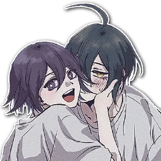 Sticker сайома 💙💜 - 5