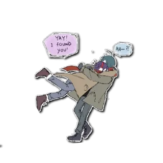 Sticker сайома 💙💜 - 8