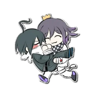 Sticker сайома 💙💜 - 9