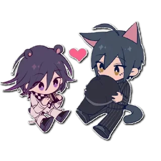 Sticker сайома 💙💜 - 0