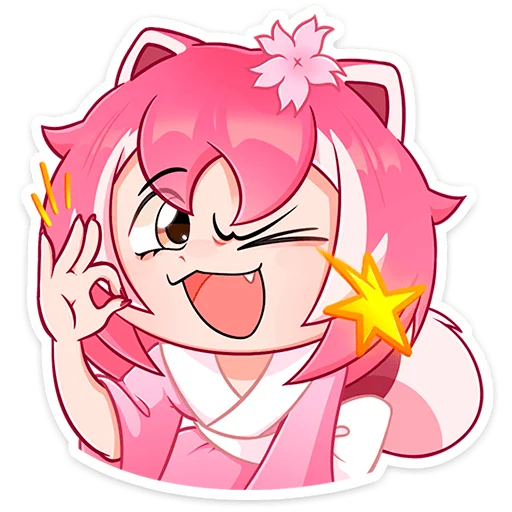 Стикер sakurabeztexta - 1