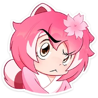 Sticker Сакура без надписей @stickers_vk - 1