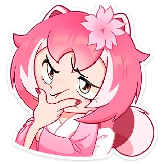 Sticker Сакура без надписей @stickers_vk - 8