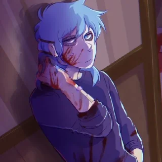 Стикер sallyface - 6