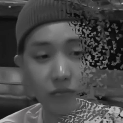 человеческое лицо Человек черно-белый