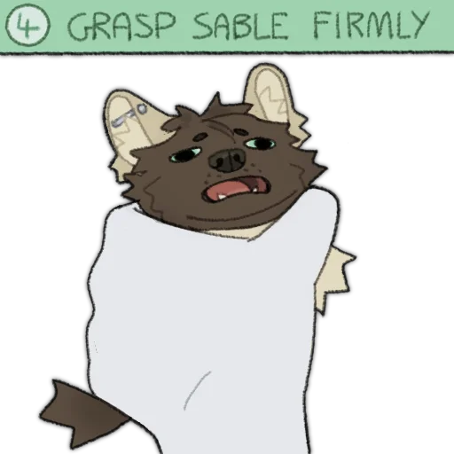 Sticker saltysable - 1