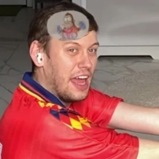 person human face clothing