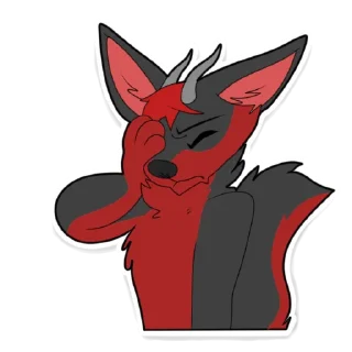 Sticker Сай = ❤️ (Samon Woolf) - 3