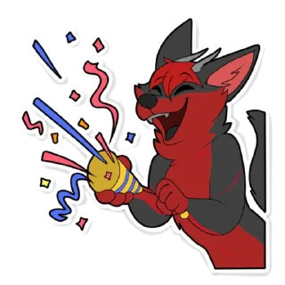 Sticker Сай = ❤️ (Samon Woolf) - 6