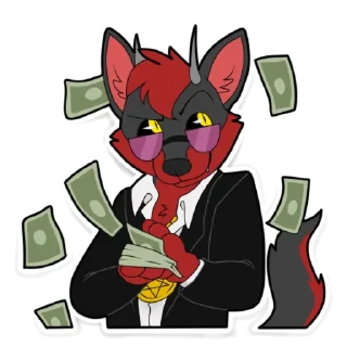 Sticker Сай = ❤️ (Samon Woolf) - 0