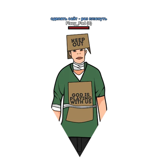 cartoon text clothing