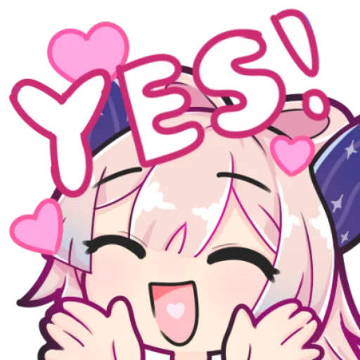 Sticker sangonomiyakokomiondiscord - 1