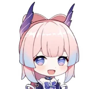 Стикер Sangonomiya Kokomi - 1