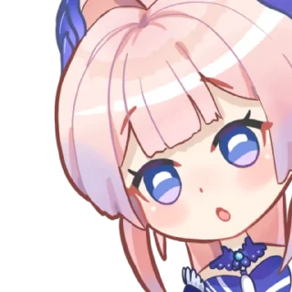 Стикер Sangonomiya Kokomi - 4