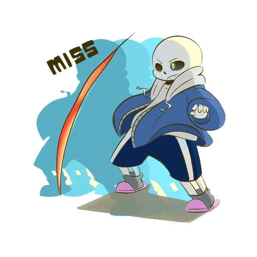 Sticker Sans Undertale - 5