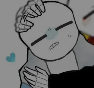 Стикер sans - 4