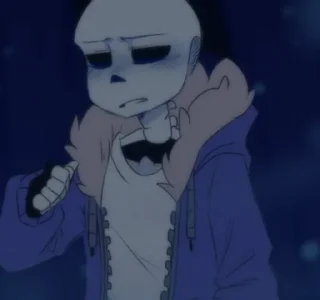 Стикер sans - 2