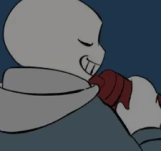 Стикер sans - 9