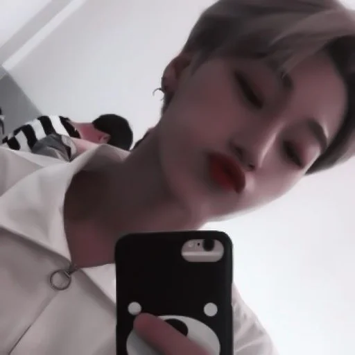 person human face gadget