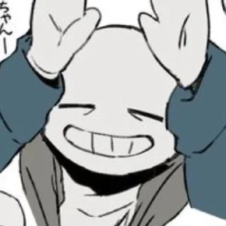 Стикер ៸៸ 𝑆𝑎𝑛𝑠 𝑈𝑛𝑑𝑒𝑟𝑡𝑎𝑙𝑒 #2 𝑏𝑦 @undertalestickars , @Muaryyy - 5