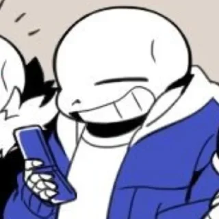 Стикер ៸៸ 𝑆𝑎𝑛𝑠 𝑈𝑛𝑑𝑒𝑟𝑡𝑎𝑙𝑒 #2 𝑏𝑦 @undertalestickars , @Muaryyy - 1