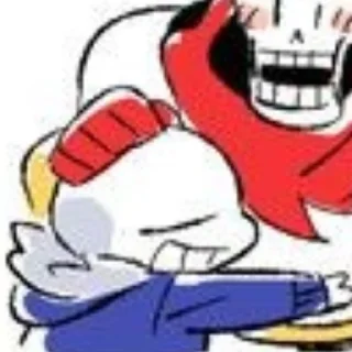 Стикер ៸៸ 𝑆𝑎𝑛𝑠 𝑈𝑛𝑑𝑒𝑟𝑡𝑎𝑙𝑒 #2 𝑏𝑦 @undertalestickars , @Muaryyy - 2