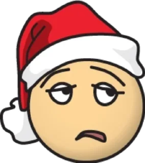 Стикер Красная шапка @modnyashki_vip - 2