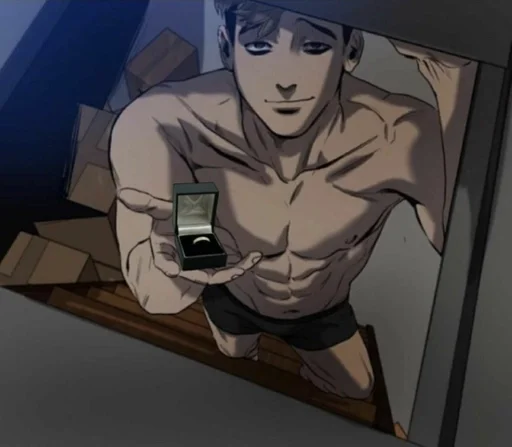 аниме мультфильм человеческое лицо