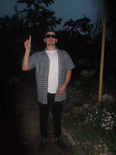 Стикер sanyapidorAUE - 1