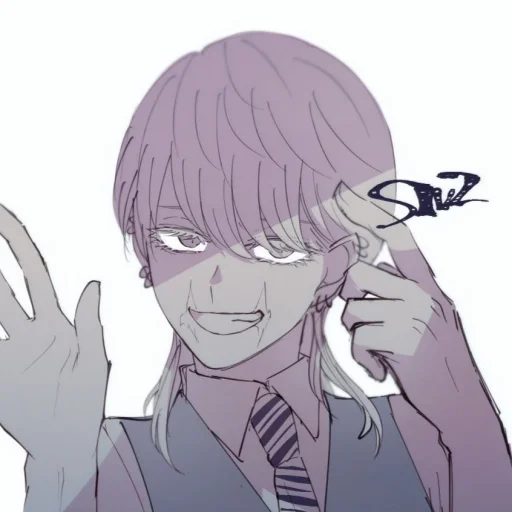 Sanzu by @sanzuharuchiyoo_bot - illustration