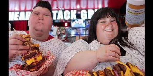 person human face fast food