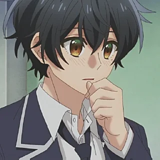 Стикер ʚ˚ sasaki ᰔ miyano ˚ɞ - 3