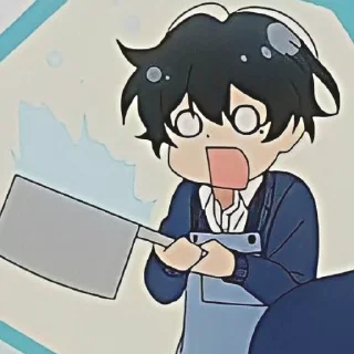 Стикер ʚ˚ sasaki ᰔ miyano ˚ɞ - 6