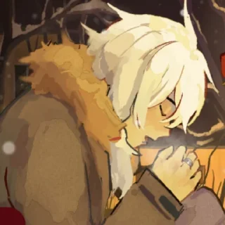 Sticker саня наркоша от @midnightqxs - 0